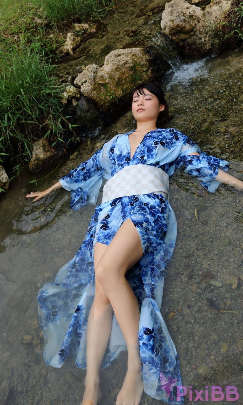 Japanese Idol Mizuki Hoshina Digital only weekly play PHOTO BOOK wet Become an adult PixiBB (27)